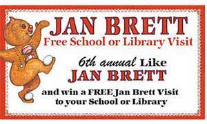 Jan Brett Free School or Library Visit