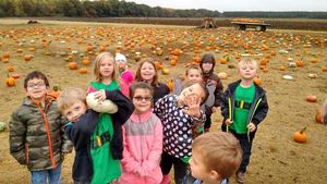 Kindergarten Pumpkin Patch Field Trip