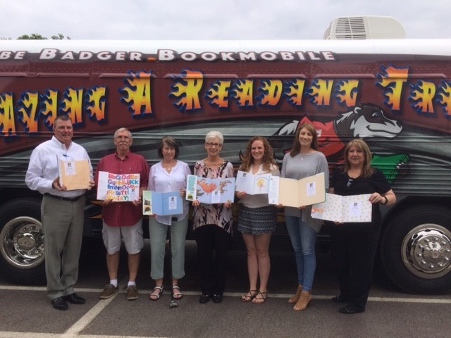 Rice Family Donates to Beebe Badger Bookmobile